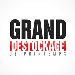 grand destockage de printemps