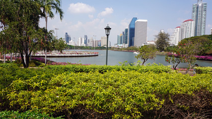skyscrapers of bangkok