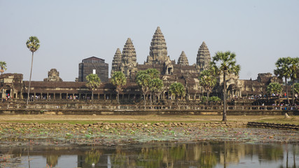 Fototapeta premium afternoon at angkor wat temple