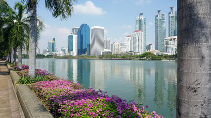 skyscrapers of bangkok