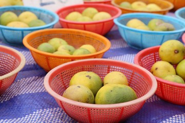 Lemon at street food