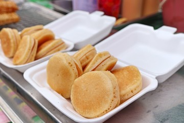 Pancake at street food