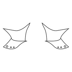 Abstract medieval object