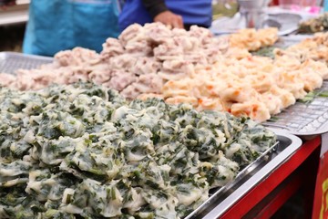 fried garlic chives dumpling