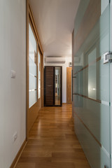 Corridor interior in modern apartment