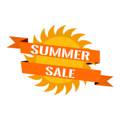 Summer Sale label