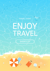 Time to Travel and Summer Holiday illustration © DAWOOL