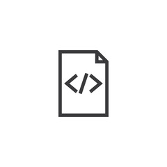 Document paper outline icon. isolated note paper icon in thin line style for graphic and web design. Simple flat symbol Pixel Perfect vector Illustration.