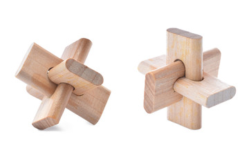 Conundrum isolated on white