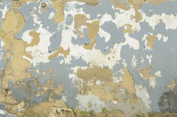 Surface with old grey color and different defects