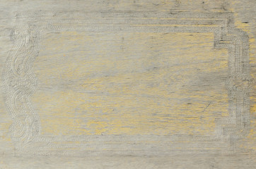 Surface with old grey color and different defects