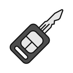 Car key color icon