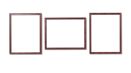 Wooden picture frame