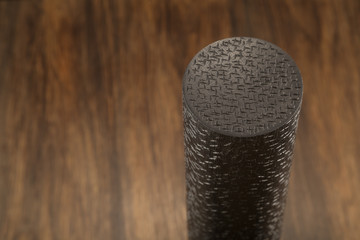 Wooden object on a wooden background, texture of a sea oak