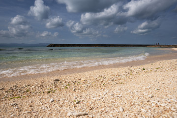 西の浜の風景（黒島）