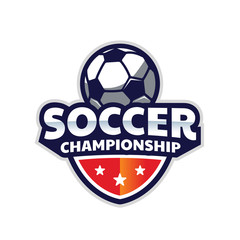 Obraz premium Soccer Logo, American Logo Sports