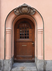 Freiberg, alte Tür