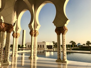 Magnifique arcade de mosquée