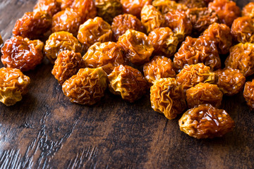 Sun Dried Physalis or Sour Taste Dry Cape Gooseberries / Goldenberries.