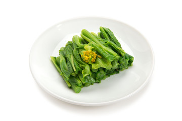 野沢菜のお浸し