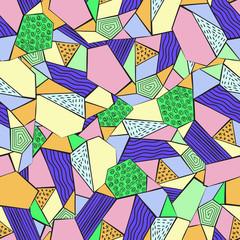 Colorful geometric pattern