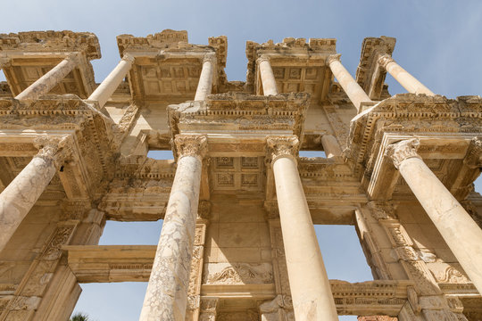 the library of the ancient Roman city of Ephesus