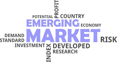 word cloud - emerging market