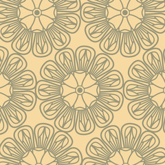 colorful and circular mandalas pattern backgroundvector illustration design