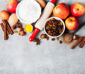 Fresh baking ingredients