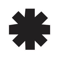 Settings icon isolated on white background