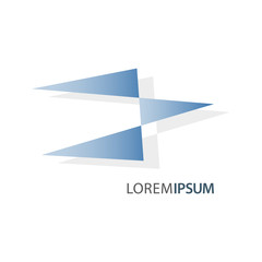 Sign creative icon logo template