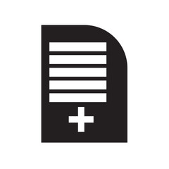 Obraz premium File icon isolated on white background