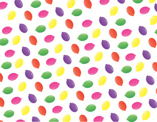 Ballons clipart pattern background