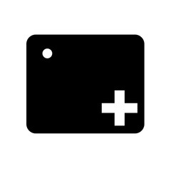 Folder icon isolated on white background