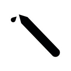 Dropper icon isolated on white background