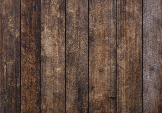 Rough old grunge weathered wood planks background