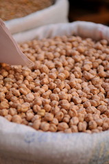 イタリア、シチリア島の市場