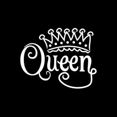  Queen hand lettering