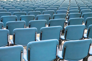 Fototapeta premium Conference chair pattern background