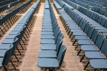 Conference chair pattern background