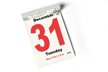 31. December 2019 New Years Eve