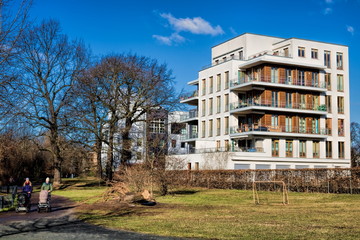 Fototapeta premium Berliner Wohnidylle