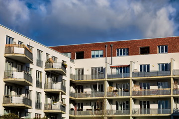 Fototapeta premium Berliner Wohnungsbau
