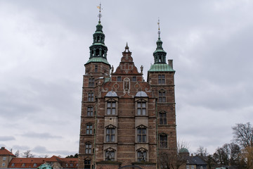 Fototapeta na wymiar Rosenborg Castle in Copenhagen, home of the Danish Crown Jewels