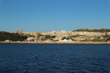 Fototapeta premium View of port Mgarr, Gozo, Malta