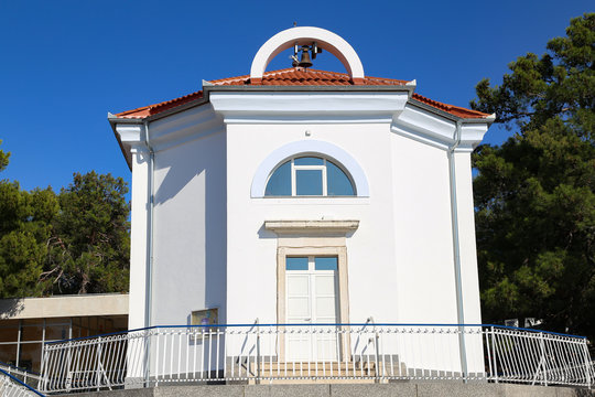 A small church in a Croatian village