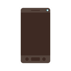 smartphone device isolated icon