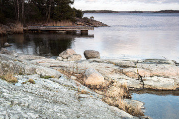 Swedish archipelago landscape