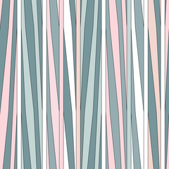 Irregular stripes seamless pattern. Repeating vector texture in nuance colors. Pastel background