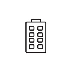 remote controller icon isolated on white background